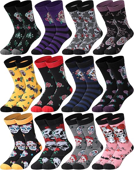 Cozypower - sugar skull socks womens