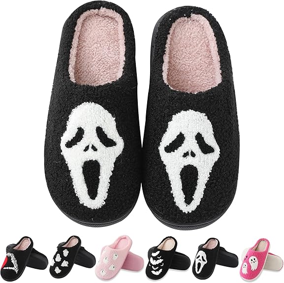 QBRIUQZP - sugar skull slippers womens