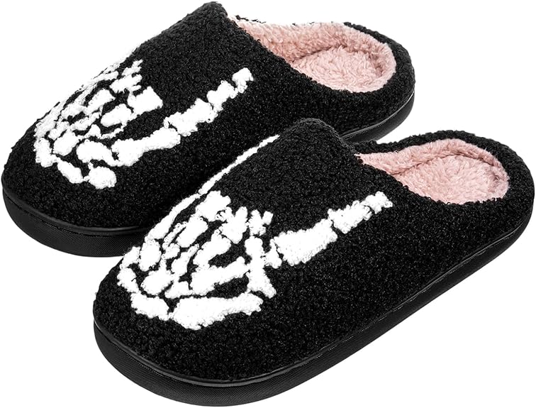 Chicingyou - sugar skull slippers womens