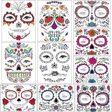 BULEFSEA - sugar skull face mask