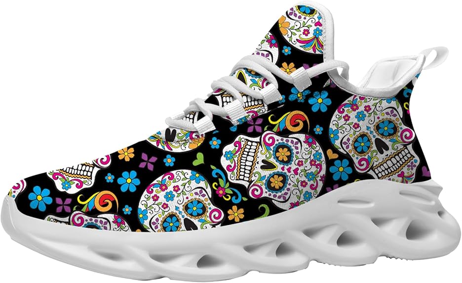 Frimix - sugar skull high tops