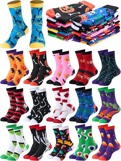 Glitopper - sugar skull socks womens