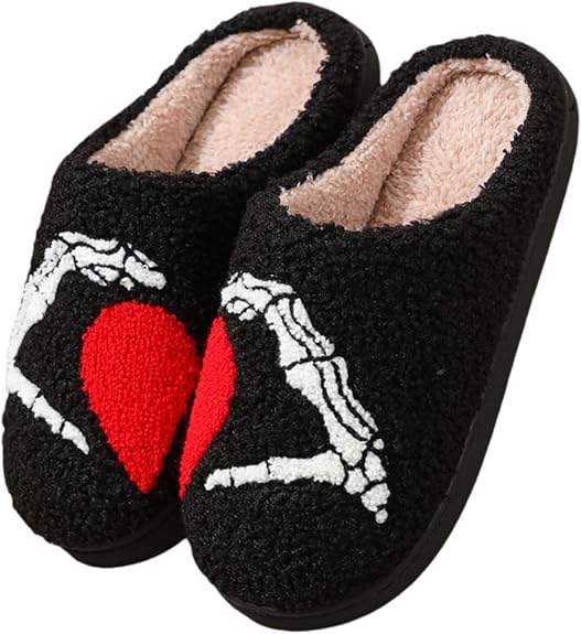 HFBAOEGU - sugar skull slippers womens