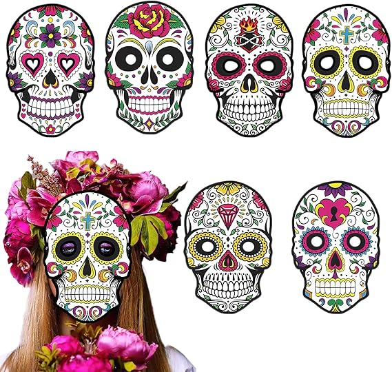 Ylapagne - sugar skull face mask