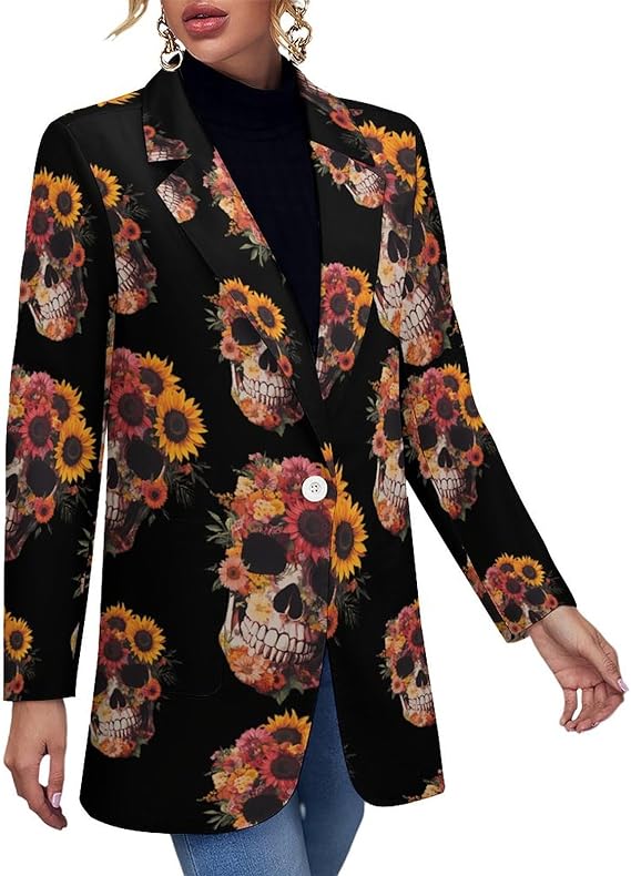 Generic - sugar skull coat womens
