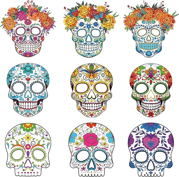 TAKEALOOKO - sugar skull face mask