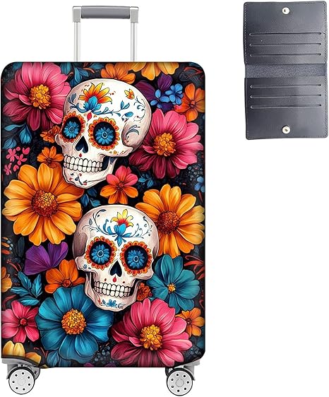 GYSYZJDH - sugar skull luggage set