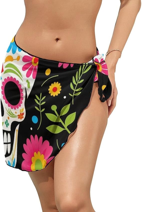 100% BLUE COLLAR - sugar skull dress womens