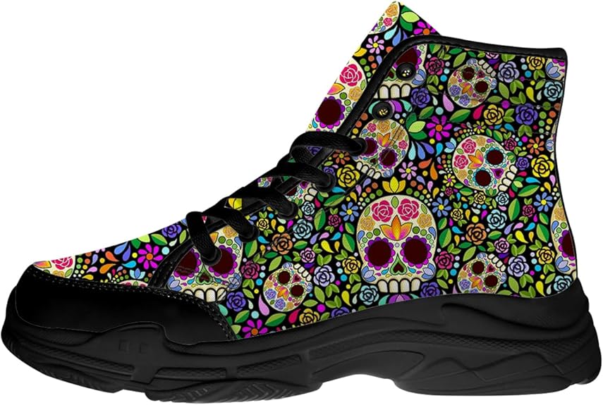 Quorax - sugar skull sneakers womens
