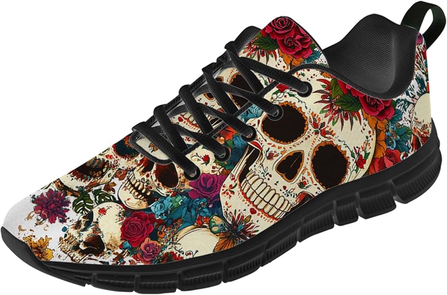 smvith - sugar skull sneakers womens