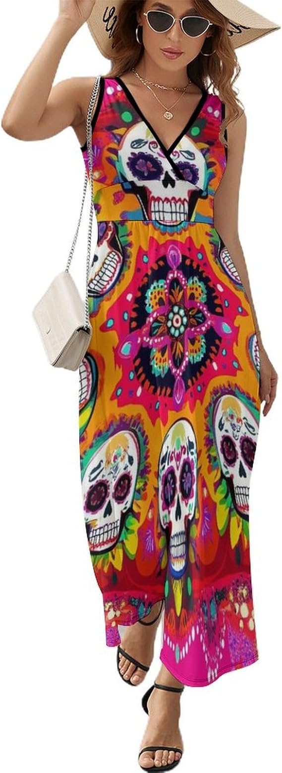 Supdreamc - sugar skull dress womens