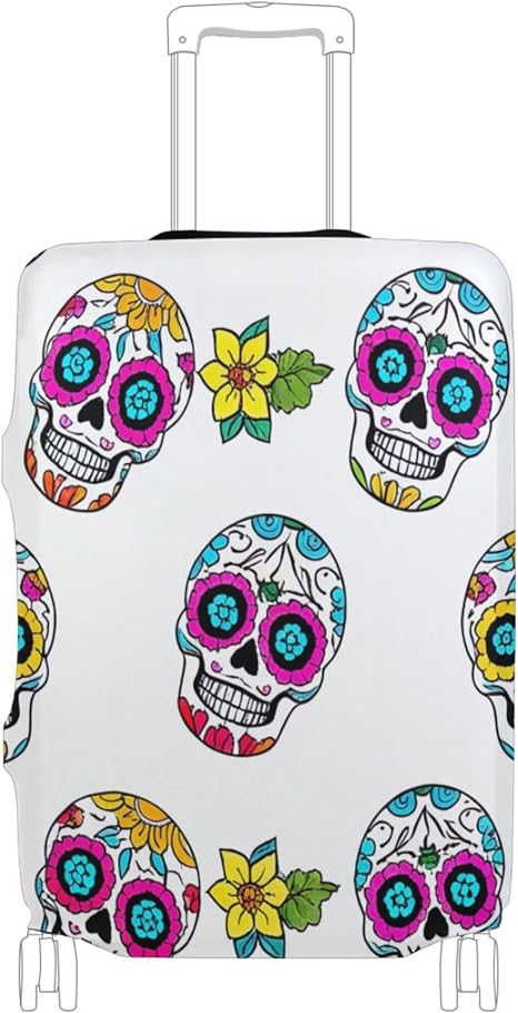 Joisal - sugar skull luggage set