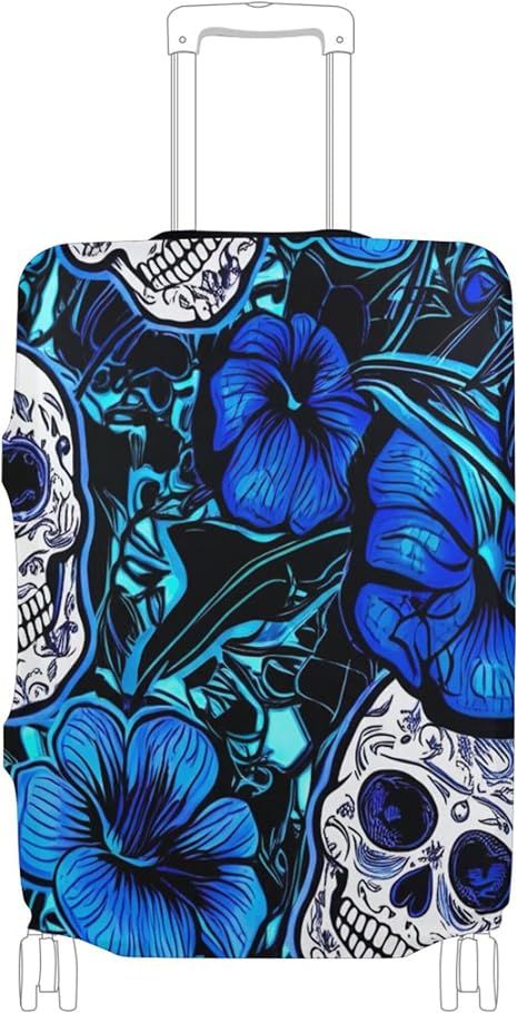 Joisal - sugar skull luggage set