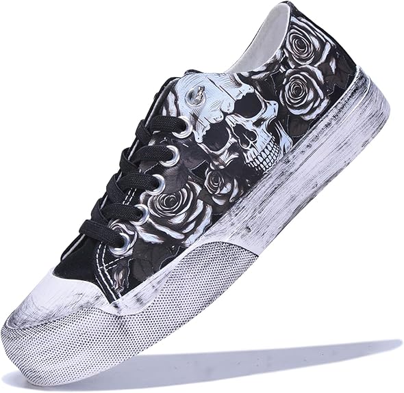 GXZUORUI - sugar skull sneakers womens