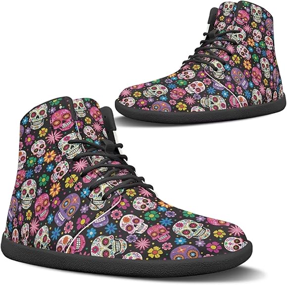 Binienty - sugar skull sneakers womens