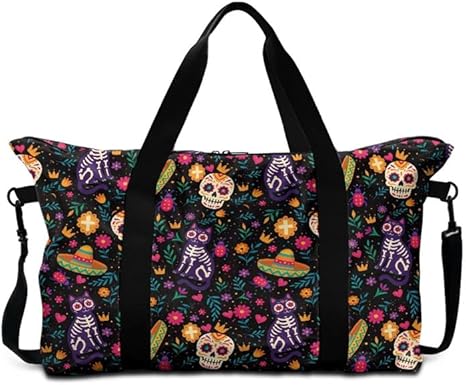 Jolamirel - sugar skull luggage set