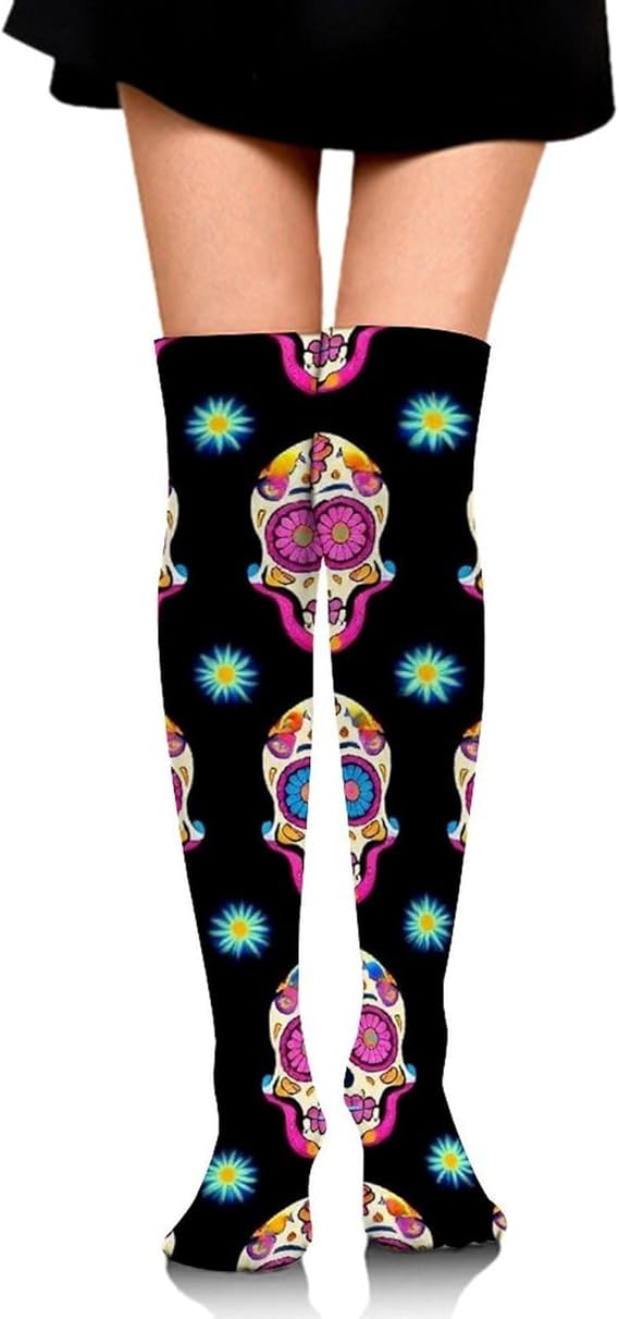 OXJOIIS - sugar skull boots for women