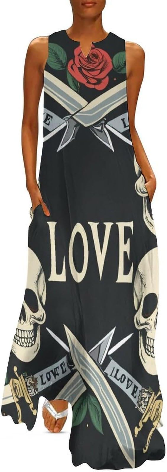 4SEE - sugar skull sneakers womens