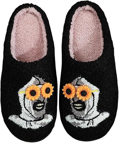 FRGITYGIFT - sugar skull slippers womens