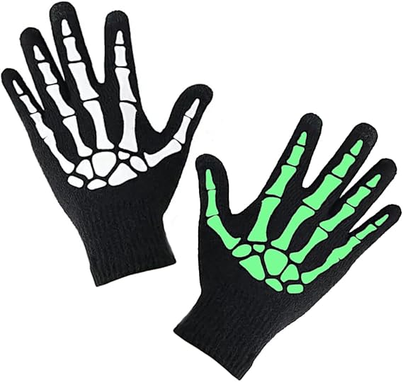 QINYIER - sugar skull winter gloves