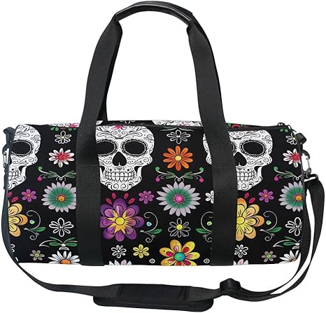 ALAZA - sugar skull luggage set