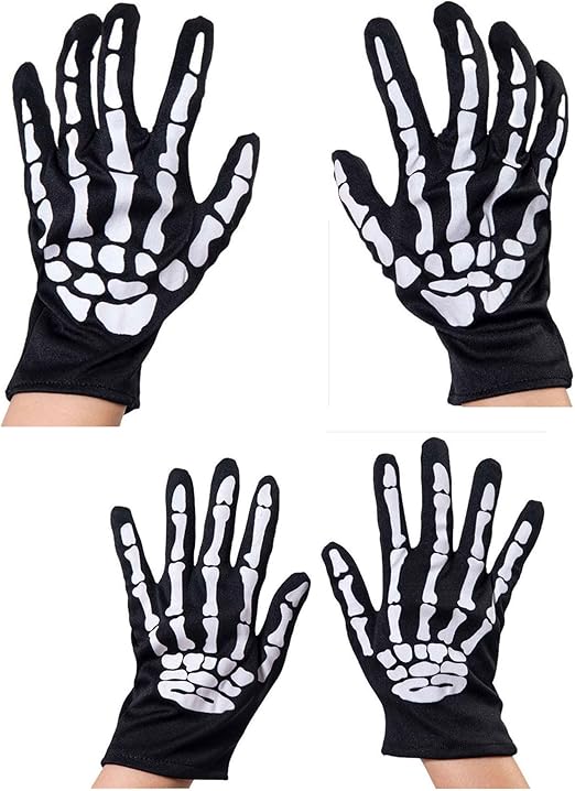 Yilistore - sugar skull winter gloves