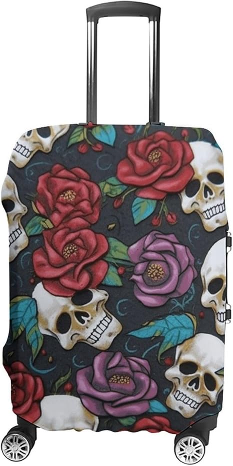 SLKFJEWT - sugar skull luggage set