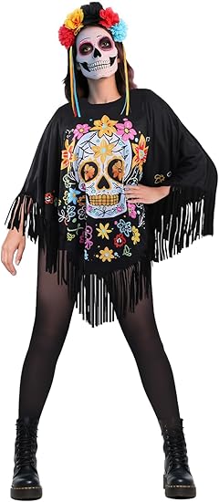 ROC PARTY - sugar skull coat womens