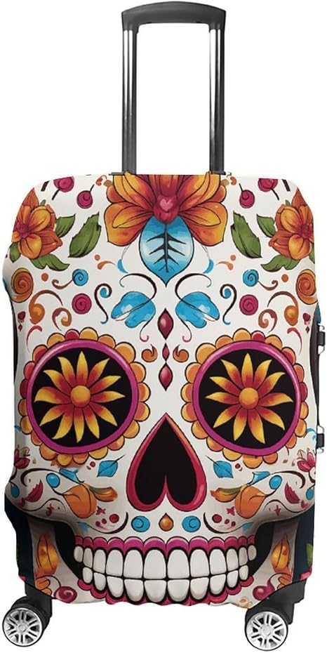 DWVSFJM - sugar skull luggage set