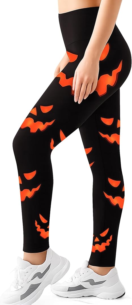 Skicuff - sugar skull leggings for women
