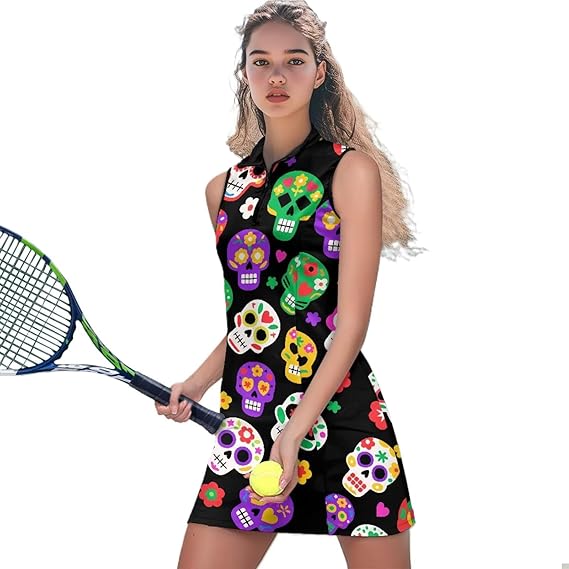Rivatimrio - sugar skull dress womens