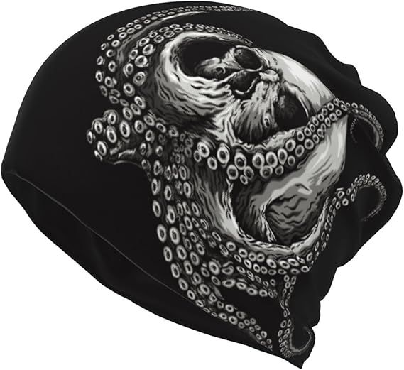 TINUADEE - sugar skull beanie