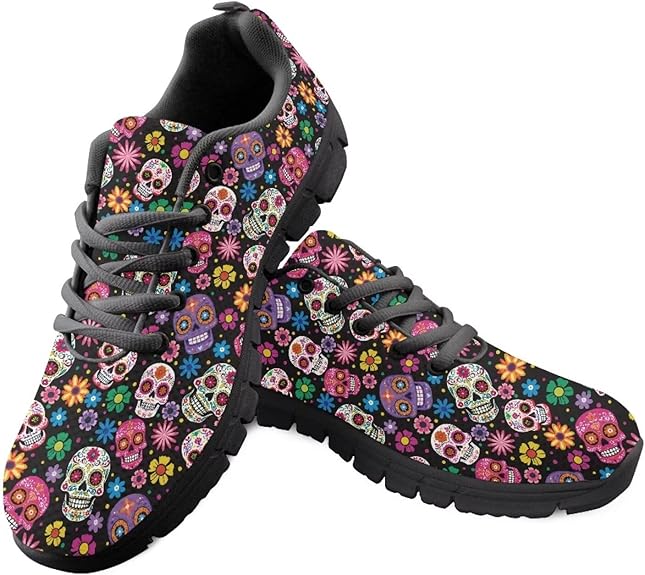 JUDENTIDOS - sugar skull sneakers womens