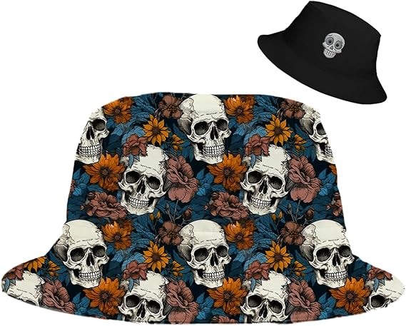 Corkifux - sugar skull beanie