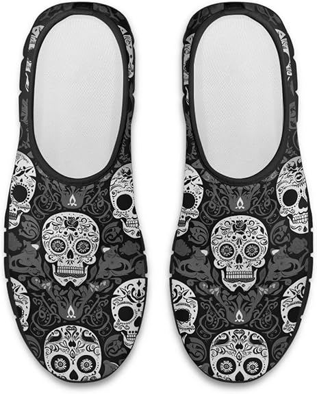JoyLamoria - sugar skull sneakers womens