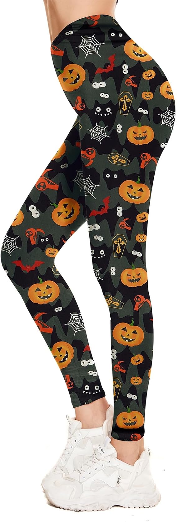 Zando - sugar skull leggings for women