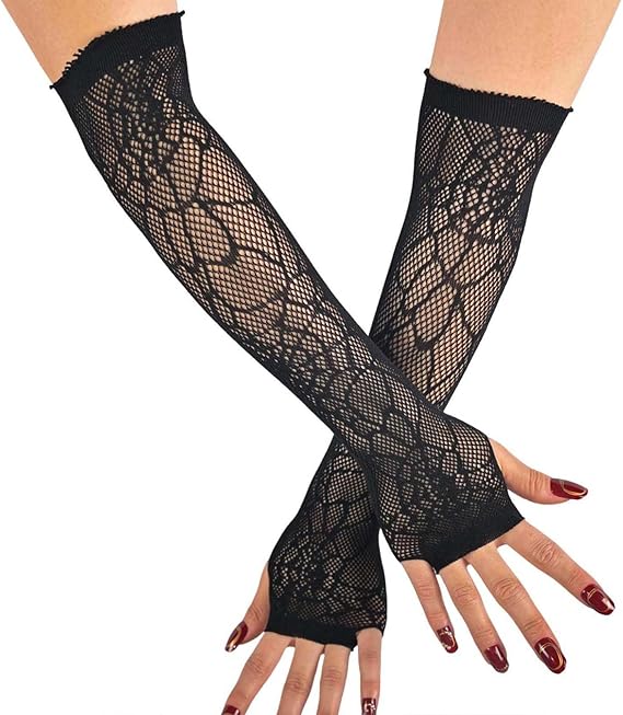 Acenail - sugar skull winter gloves