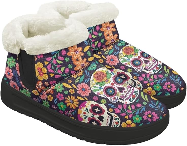 Chririnla - sugar skull sneakers womens