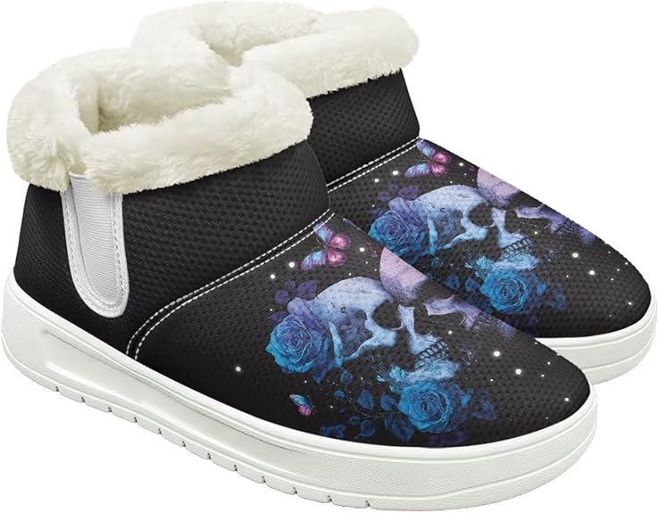 Jeiento - sugar skull boots for women