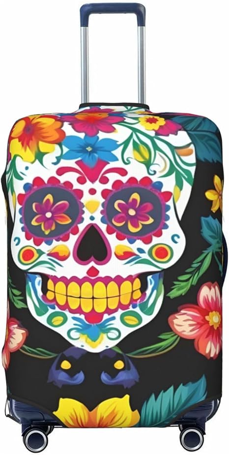 Bkdogkt - sugar skull luggage set