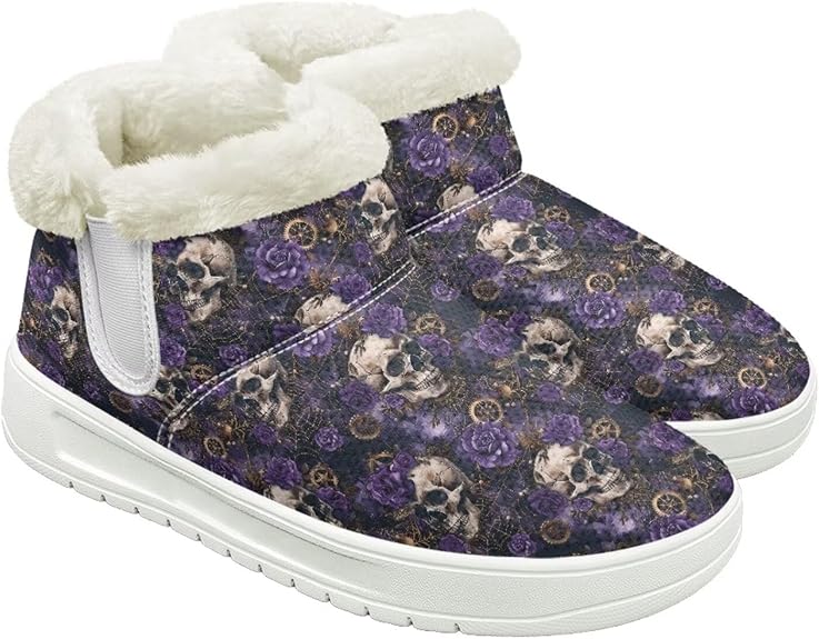 Jeiento - sugar skull boots for women