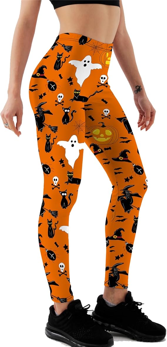 ZPNEW - sugar skull leggings for women