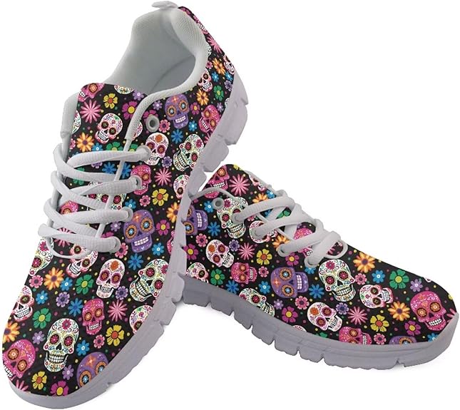 JUDENTIDOS - sugar skull sneakers womens
