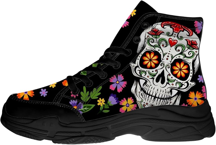 Quorax - sugar skull sneakers womens