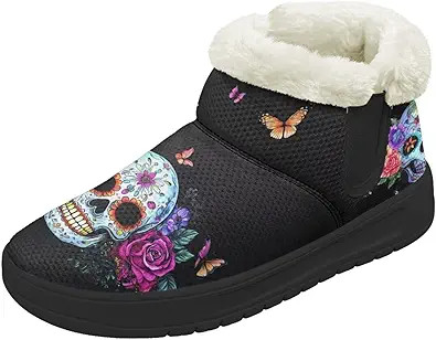 Binienty - sugar skull sneakers womens