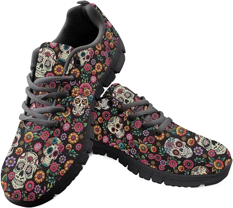 JUDENTIDOS - sugar skull sneakers womens