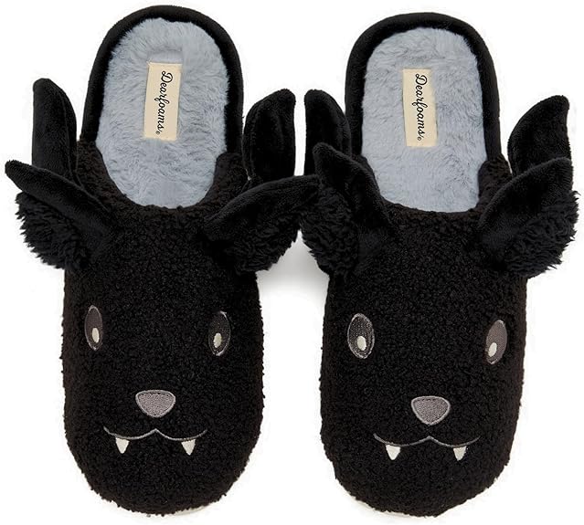 Dearfoams - sugar skull slippers womens