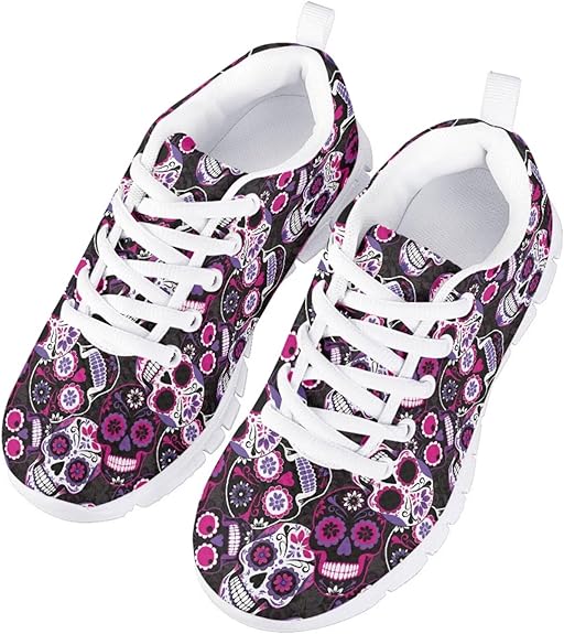 PinUp Angel - sugar skull sneakers womens