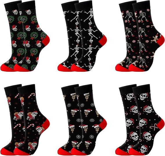 Cutecrop - sugar skull socks womens