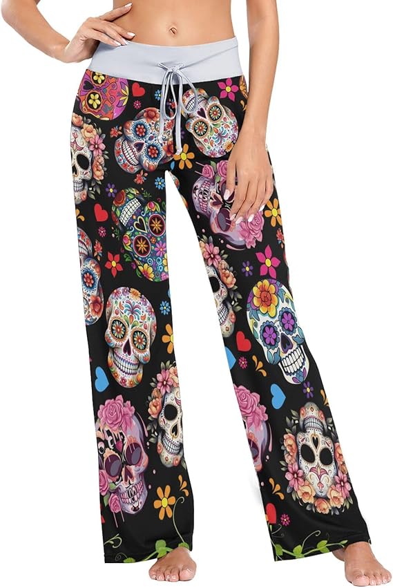 Innadus - sugar skull pajamas womens